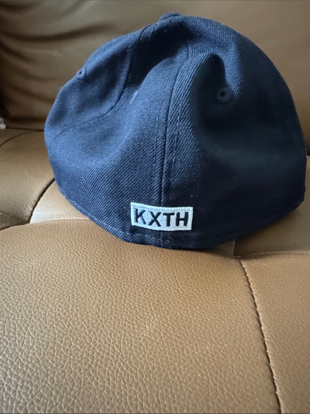 Kith New York Yankees Navy Blue Hat with White NY Logo - Picture 4 of 5